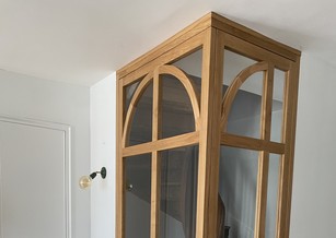 Ensemble portes palières vitrées