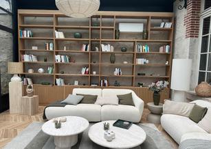 Bibliothèque en chêne